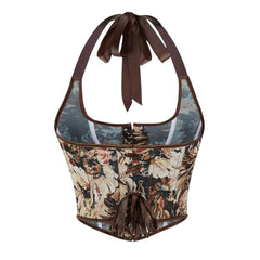 Zayla Tank Corset Crop Top Bustier Cami Top