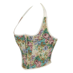 Zaya High Quality Tank Crop Corset Top Bustier Cami Top