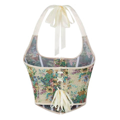 Zaya High Quality Tank Crop Corset Top Bustier Cami Top