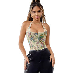 Zaya High Quality Tank Crop Corset Top Bustier Cami Top
