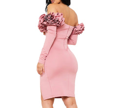 High Quality Alicia Ruffle Dress for Women