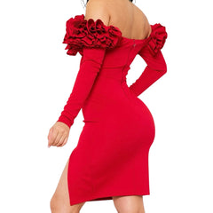 High Quality Alicia Ruffle Dress for Women