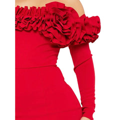 High Quality Alicia Ruffle Dress for Women
