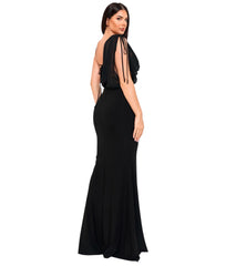 Glam Spaghetti Straps High Quality Luxury Dress