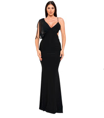 Glam Spaghetti Straps High Quality Luxury Dress