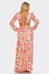 Glam Luxury High Quality Larissa Pink Summer Dress for women