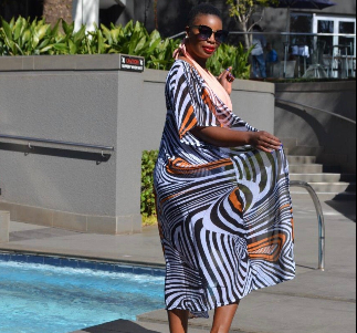 Elegant Monochrome Beach Cover Up South Africa