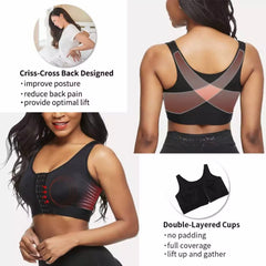 Non Wired Compression Recovery Bra Post Surgery