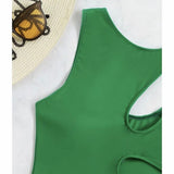 Keep Up Green Swimsuit