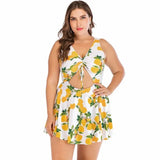 Lemons Plus Size Swimsuit