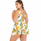 Lemons Plus Size Swimsuit