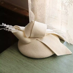 English Cocktail, Party or Wedding Elegant Fedora Hat