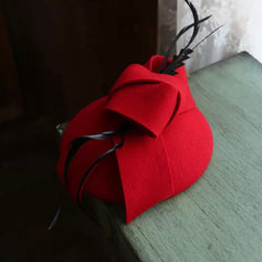 English Cocktail, Party or Wedding Elegant Fedora Hat