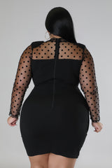 Polka Madena High Quality Dress