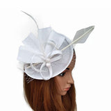 British Feather Cocktail, Party or Wedding Elegant Fedora Hat