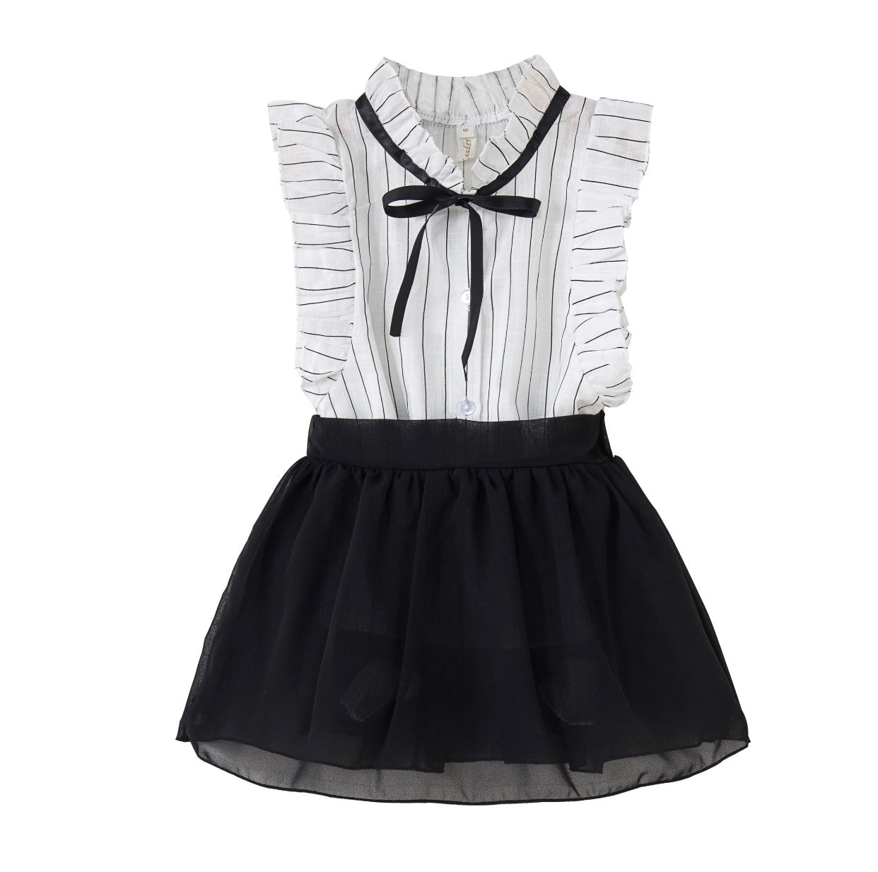 Lines Set Dress for Girls