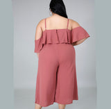 Mauve PLus Size Jumpsuit