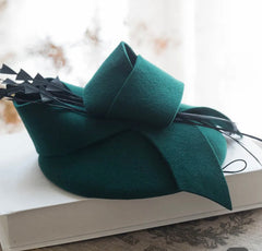 English Cocktail, Party or Wedding Elegant Fedora Hat