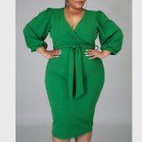 The Simple Life Green Plus Size Dress