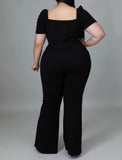 Office Babe Plus Size Jumpsuit