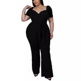 Office Babe Plus Size Jumpsuit