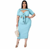 WnTCo Double Tier Plus Size Dress
