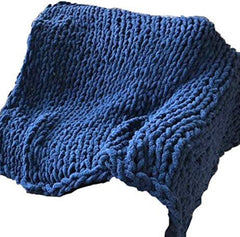 Heavy High Quality Luxury Chunky Knit Throw Blanket-120X150cm