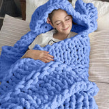 Stylish Luxury Chunky Knit Throw