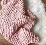 Stylish Luxury Chunky Knit Throw