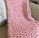 Stylish Luxury Chunky Knit Throw