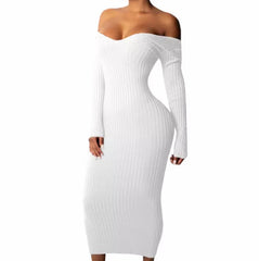 Olivia Pretty Girl Ribbed Dress