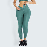 Hook Tummy Snatch Tight Fit Leggings- Various Colors