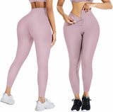 Hook Tummy Snatch Tight Fit Leggings- Various Colors