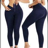 Hook Tummy Snatch Tight Fit Leggings- Various Colors