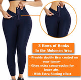 Hook Tummy Snatch Tight Fit Leggings- Various Colors