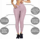 Hook Tummy Snatch Tight Fit Leggings- Various Colors