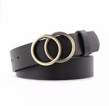Circle Stylish Black Belt