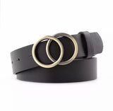 Circle Stylish Black Belt