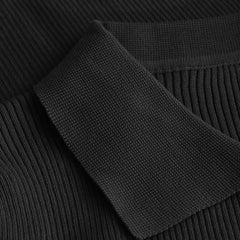 Mademoiselle Warm Buttoned Knit Dress