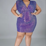 Glitz and Glam Plus size Dress