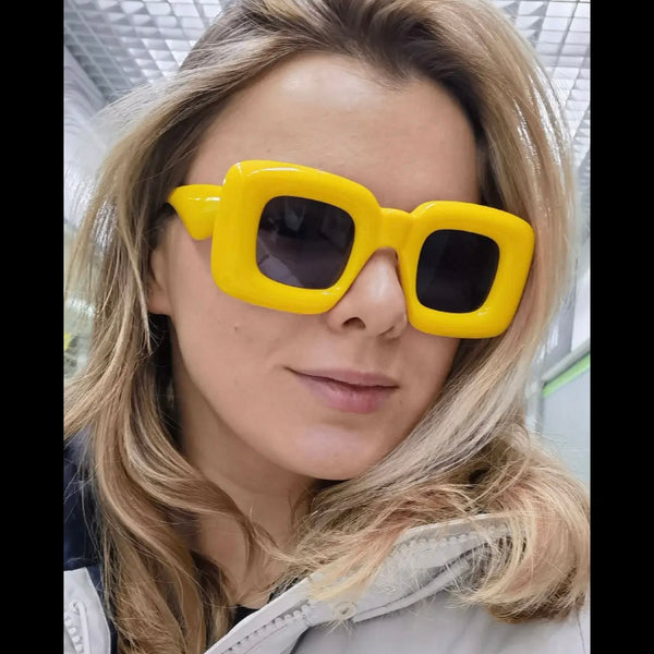 Diva Square Retro Shades Sunglasses Eyewear