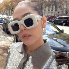 Diva Square Retro Shades Sunglasses Eyewear