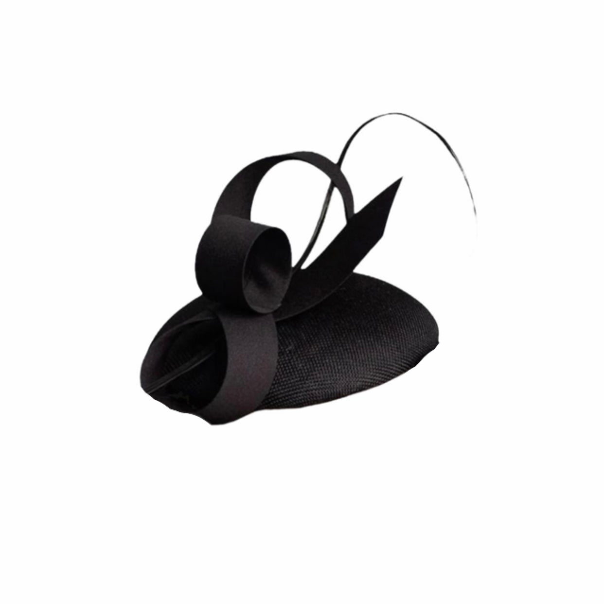 Solitaire Feather Cocktail, Party or Wedding Elegant Fedora Hat