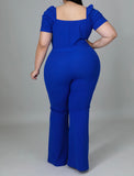 Office Babe Plus Size Jumpsuit