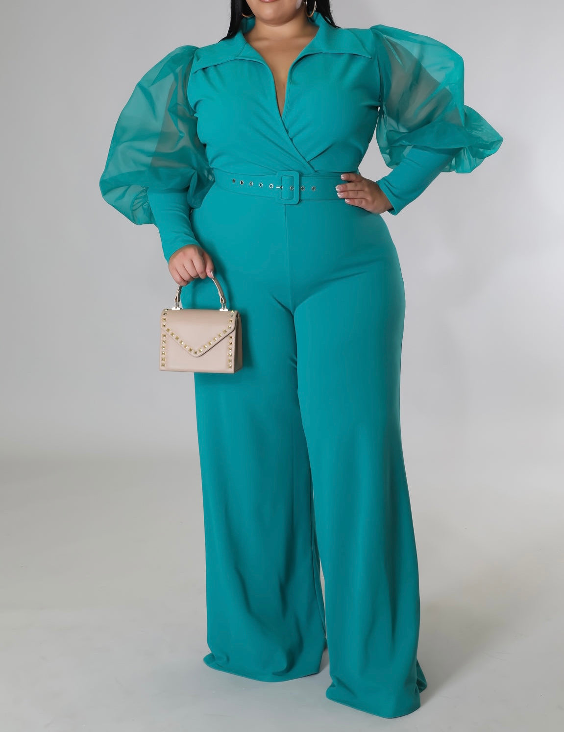 All the attention on me Plus Size Jumpsuit