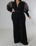 All the attention on me Plus Size Jumpsuit