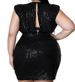 Glitz and Glam Plus size Dress