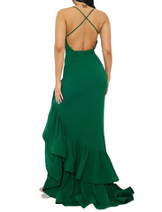 High Quality Mell Ruffles Bodycon  Dress