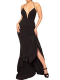 High Quality Mell Ruffles Bodycon  Dress