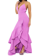 High Quality Mell Ruffles Bodycon  Dress